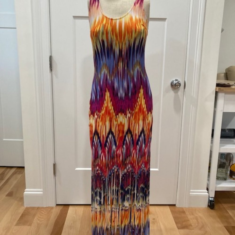 COPY - Beautiful Fringe Bottom Dress - Multi-colored